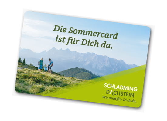 Sommercard Schladming-Dachstein - inklusive ab einer Übernachtung
